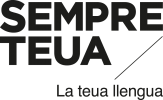 Logo de Sempre Teua - la teua llengua