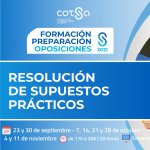 CURS DE PREPARACIÓ D'OPOSICIONS : RESOLUCIÓ DE SUPÒSITS PRÀCTICS