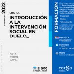 CHARLA &ldquo;INTRODUCCIÓN A LA INTERVENCIÓN SOCIAL EN DUELO"